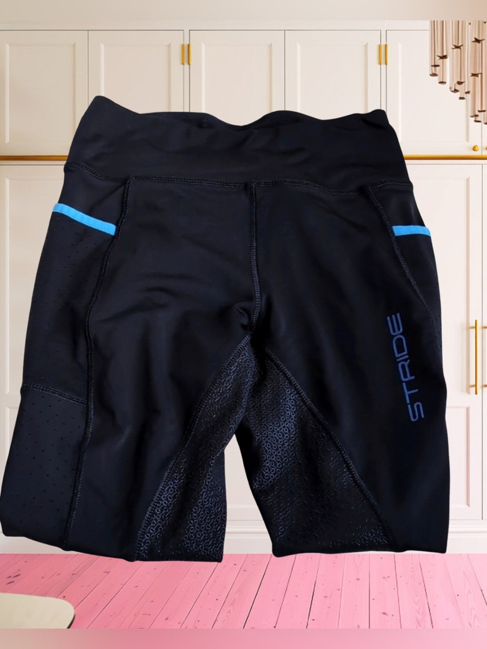Dover Saddlery Stride Performance Full Seat Riding Tights Black Size 9